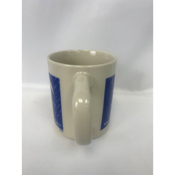 Vtg Morton Salt Girl Coffee Mug Cup Advertising Ceramic - When It Rains It Pours - Picture 2 of 5